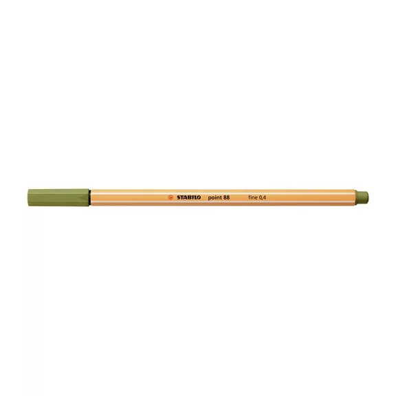 Tűfilc Stabilo Point 88 0,4 mm sárzöld 88/37