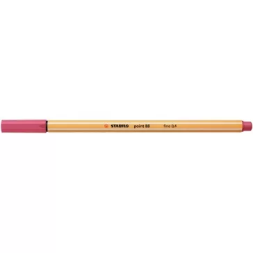 Tűfilc Stabilo Point 88 0,4 mm epervörös 88/49
