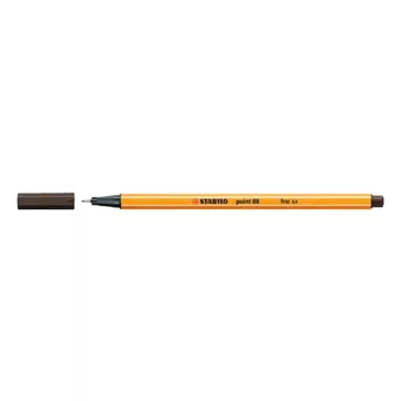 Tűfilc Stabilo Point 88 0,4 mm sötétbarna 88/65