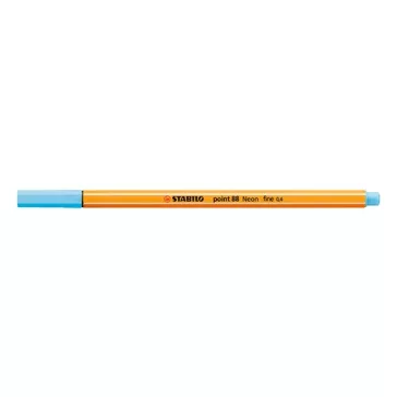Tűfilc Stabilo Point 88 0,4 mm neonkék 88/031