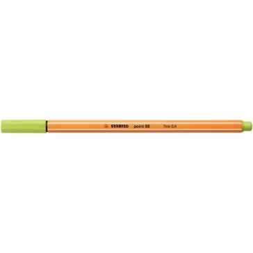 Tűfilc Stabilo Point 88 0,4 mm limezöld 88/14
