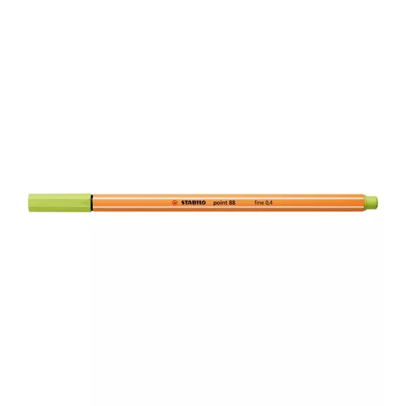 Tűfilc Stabilo Point 88 0,4 mm limezöld 88/14