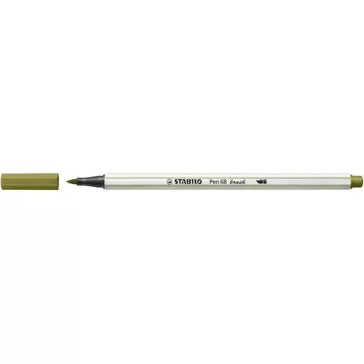Ecsetfilc Stabilo Pen 68 brush sárzöld 568/37