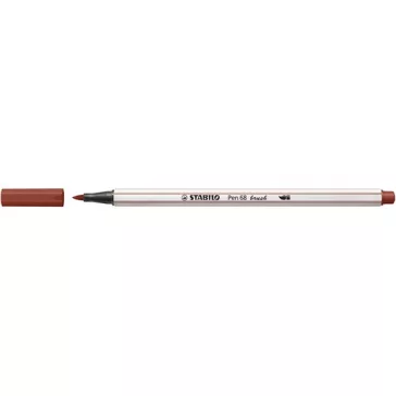 Ecsetfilc Stabilo Pen 68 brush vöröses barna 568/75