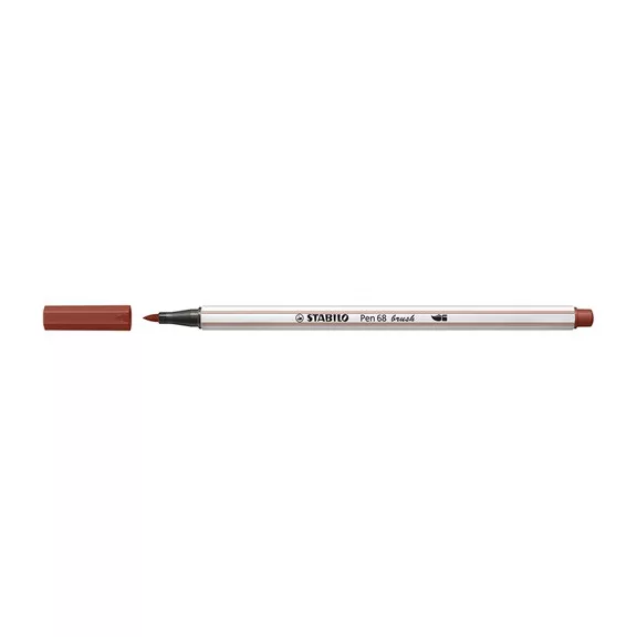 Ecsetfilc Stabilo Pen 68 brush vöröses barna 568/75