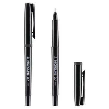 Tűfilc Junior Microline 0,7 mm fekete