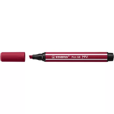 Rostirón Stabilo Pen 68 MAX prémium vágott heggyel bordó