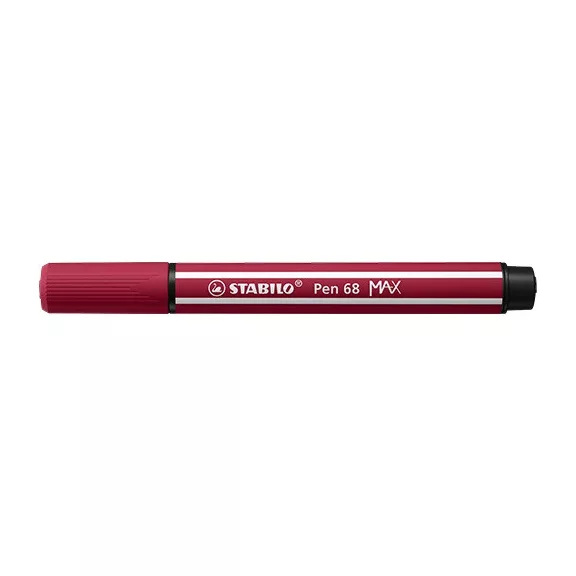 Rostirón Stabilo Pen 68 MAX prémium vágott heggyel bordó