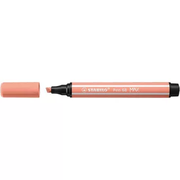 Rostirón Stabilo Pen 68 MAX prémium vágott heggyel barack