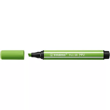   Rostirón Stabilo Pen 68 MAX prémium vágott heggyel világoszöld