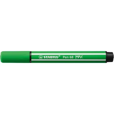   Rostirón Stabilo Pen 68 MAX prémium vágott heggyel levélzöld