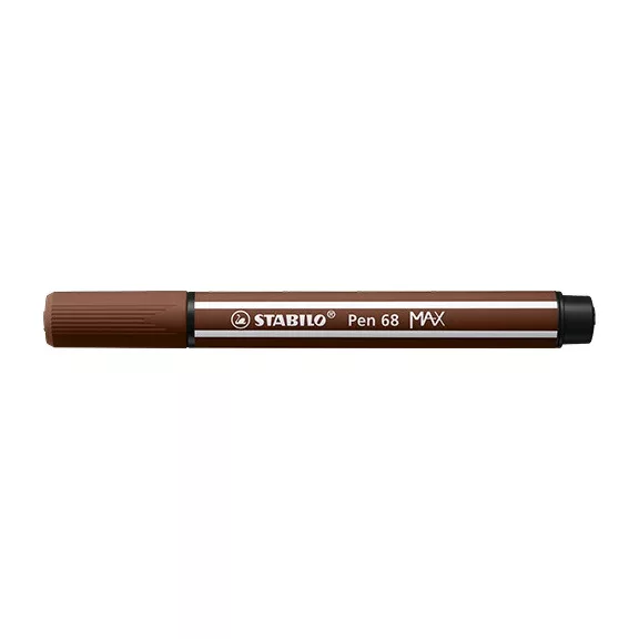 Rostirón Stabilo Pen 68 MAX prémium vágott heggyel barna