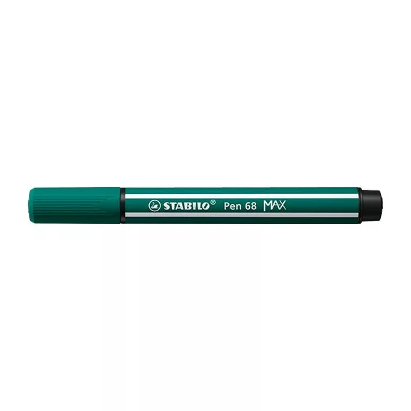 Rostirón Stabilo Pen 68 MAX prémium vágott heggyel türkizzöld