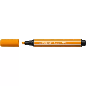   Rostirón Stabilo Pen 68 MAX prémium vágott heggyel narancs