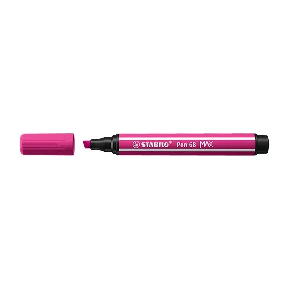 Rostirón Stabilo Pen 68 MAX prémium vágott heggyel pink