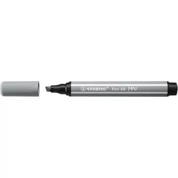   Rostirón Stabilo Pen 68 MAX prémium vágott heggyel középszürke