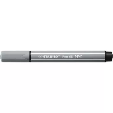   Rostirón Stabilo Pen 68 MAX prémium vágott heggyel középszürke