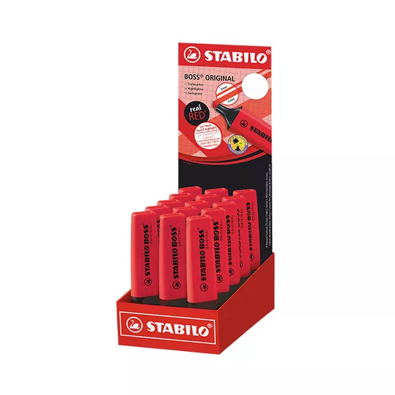 Szövegkiemelő Stabilo Boss Original red