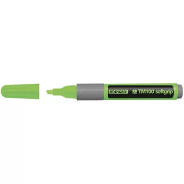Szövegkiemelő Stanger Softgrip 1-4 mm zöld