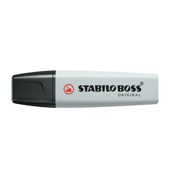 Szövegkiemelő Stabilo Boss Original Pastel poros szürke