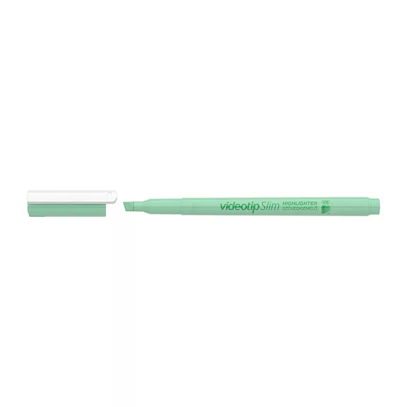 Szövegkiemelő Videotip Slim pasztellzöld