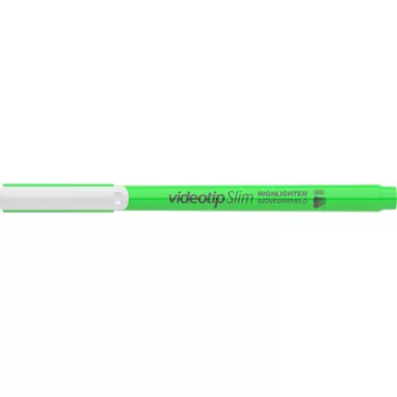 Szövegkiemelő Videotip Slim zöld