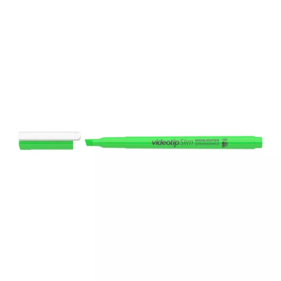 Szövegkiemelő Videotip Slim zöld