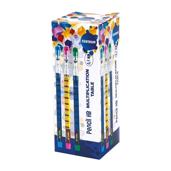 Tolóbetétes ceruza Centrum HB Szorzótáblás