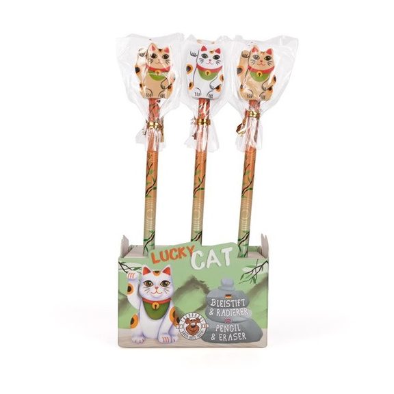 Grafitirón Trendhaus Lucky Cat radírral