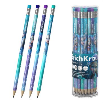 Grafitirón ErichKrause Aquamarine HB radírral