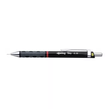 Nyomós irón Rotring Tikky III 0.35 mm fekete