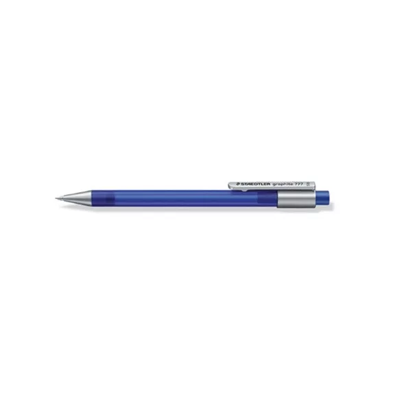 Nyomós irón Staedtler Graphite 777 0,5 mm kék testű Nyomós irón Staedtler Graphite 777 0,5 mm kék testű