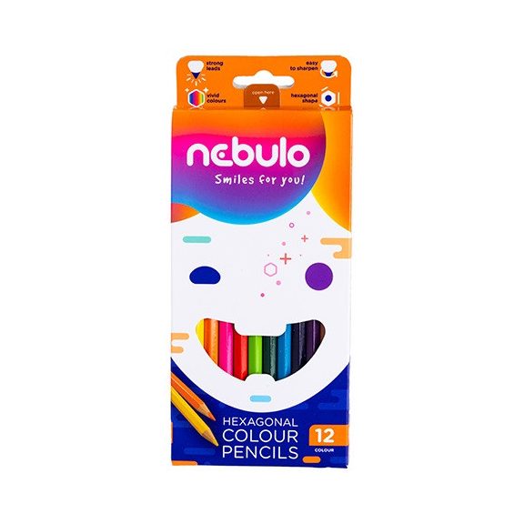 Színes ceruza Nebuló 12 db-os klt.
