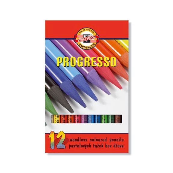 Progresso irón színes Koh-i-noor 12 db-os klt. 8756 Progresso irón színes Koh-i-noor 12 db-os klt. 8756