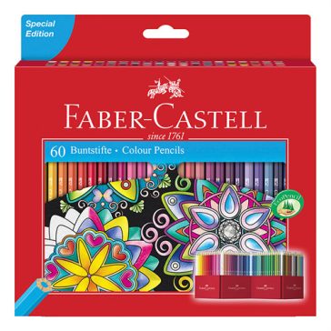 Színes ceruza Faber-Castell 60 db-os klt.