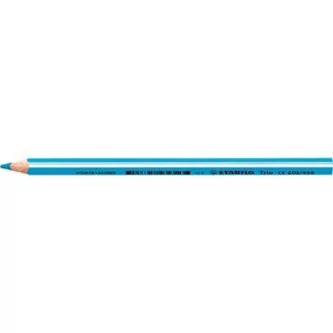   Színes ceruza Stabilo Trio vastag háromszög alakú ég kék