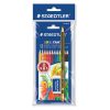 Színes ceruza Staedtler Noris Club 12 db-os klt. ajándék ceruza és radír