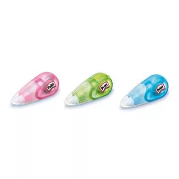   Hibajavító roller Pritt Micro 5 mm x 6 m eldobható vegyes színek