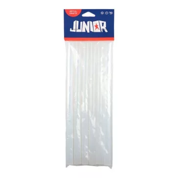   Ragasztó Junior Heli stick 11 x 180 mm ( 40 W ragasztópisztolyhoz ) 6 db/csomag