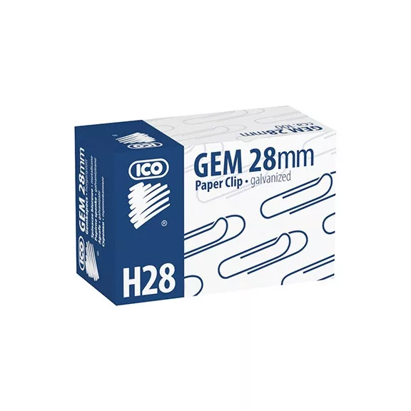 Gemkapocs Ico 28 mm nikkel 100 db/doboz