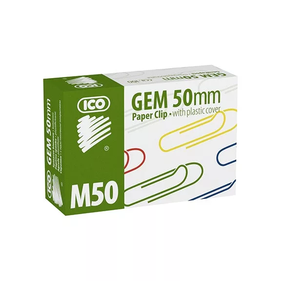 Gemkapocs Ico 50 mm színes 100 db/doboz