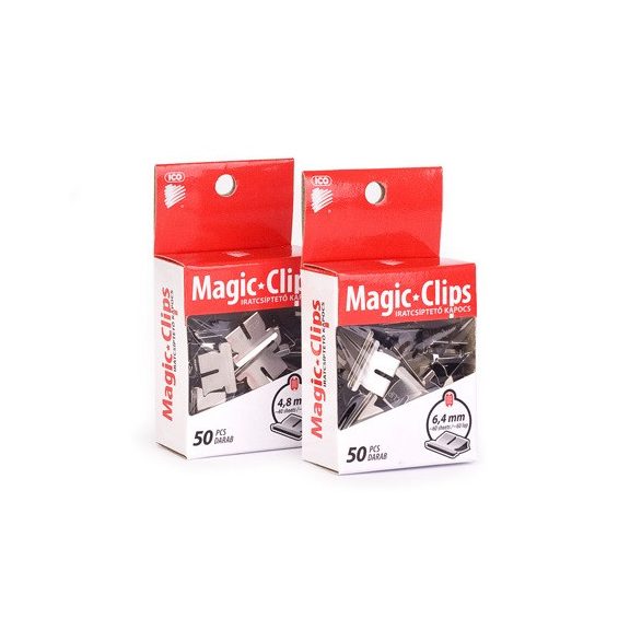 Iratcsipesz Ico Magic Clip 4.8 mm 50 db/doboz