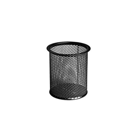 Írószertartó Forofis fémhálós 7.5x10cm fekete Írószertartó Forofis fémhálós 7.5x10cm fekete