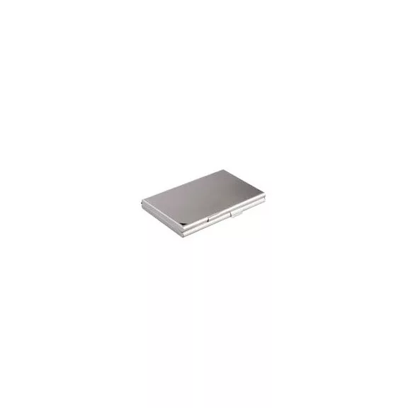 Névjegykártyatartó Durable 90x55 mm alumínium kétrészes ezüst
