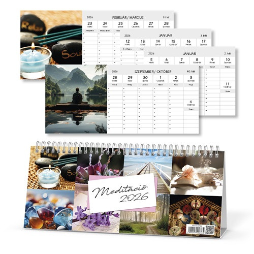 Naptár Csonka asztali pd Meditáció 2026