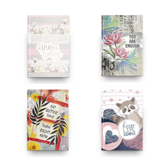 Határidőnapló öröknaptár pd B/6 vegyes 115x165 mm