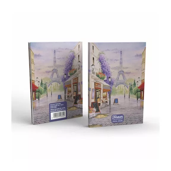 Határidőnapló öröknaptár Forever Calendar A/6 vegyes 102x148 mm