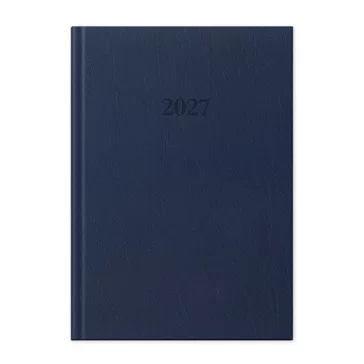 Határidőnapló Period Standard A/5 napi kék műbőr 2027