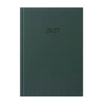 Határidőnapló Period Standard A/5 napi zöld műbőr 2027