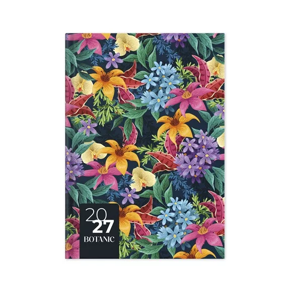 Határidőnapló Period Botanic A/5 napi Tropic papír 2027 Határidőnapló Period Botanic A/5 napi Tropic papír 2027
